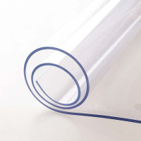 aurora 定做PVC透明台布 长20m 宽1.5m 厚3mm