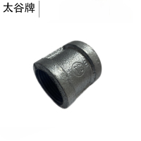 太谷牌(T·G)内丝管箍DN25 1.6mpa DX螺纹可锻铸铁GB 5个装