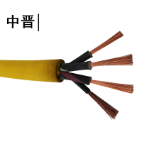 中晋(ZHONG JIN)KY移动屏蔽橡套软电缆MYP 0.66 1.14KV 3×6mm²+1×6mm²