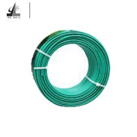 中晋单芯阻燃塑铜线BVR 6平方 绿色 100米/盘