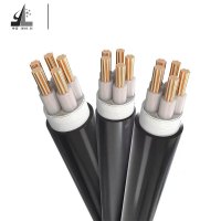 中晋国标阻燃铜电缆YJV22 0.6/1KV 3X25+2X16mm 2 5芯