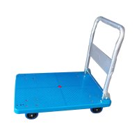 NORTON塑料折叠小推车宇辰伟业 长90cm*宽60cm 蓝色 载重300kg