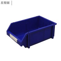 星塑源斜口组合式零件盒物料盒452*300*175mm 蓝色 5个/组 一组装