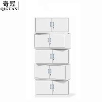 奇冠(QIGUAN)分体五节柜 390*850*360mm 加厚