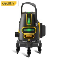 得力(deli)LD激光红外绿光3线高精度水平仪线DL332303