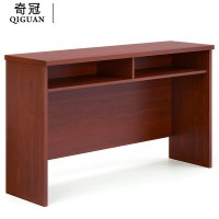 奇冠(QIGUAN)实木油漆长条桌培训桌会议桌听讲桌课桌(SD)FP-1614 1400W*400D*760Hmm胡桃色