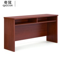 奇冠(QIGUAN)实木油漆长条桌培训桌会议桌听讲桌课桌(SD)FP-1612 1200W*400D*760Hmm胡桃色