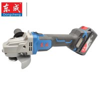 东成充电式无刷细手柄角磨机DCSM03-100 20V 4.0A 双电