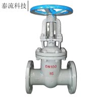 泰流科技铸钢法兰闸阀Z40H-16C DN100 PN1.6MPa