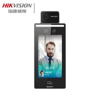 海康威视HIKVISION人脸口罩识别CW刷卡一体打卡考勤机 K1T6Q-F70 壁挂款