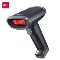 得力(deli)无线二维扫码枪仓库商品条码扫描枪手机屏幕支付扫描器 14950W