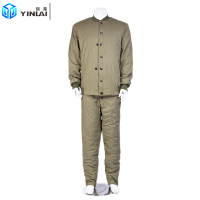 银莱87式井下矿工棉衣裤2022 (上衣+裤子)一套装 尺码6-3(185) 黄色