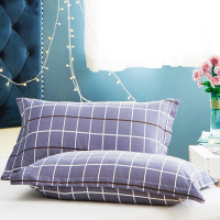 紫韵枕套9方格60*40s 60*90cm 灰色