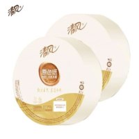 清风大盘纸三层平纹纸 BJ06A3BS 180米/卷 12卷/箱