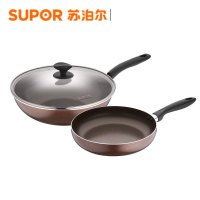 苏泊尔(SUPOR)爱家经典锅具二件套VTP2066T
