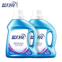 蓝月亮薰衣草洁净洗衣液1kg 2瓶装
