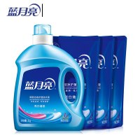 蓝月亮 洗衣液薰亮白品3kg+薰亮白袋1kg*3