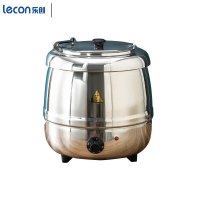 乐创(lecon)201不锈钢汤煲大口盖LC-J-ZNT01 10L 350*350*380mm 400W 220V