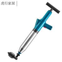 虎行家居管道疏通器马桶疏通器一炮通HX-028B不锈钢机身手动款