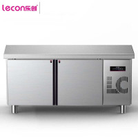 乐创(lecon)冷藏工作保鲜操作台LC-GZT03 2*0.8*0.8M 220V