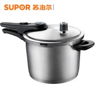 苏泊尔(SUPOR)压力锅蓝眼不锈钢压力锅YW24L1 24cm 7L