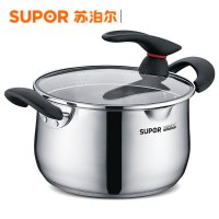 苏泊尔(SUPOR)汤锅小红圈不锈钢汤锅ST20JA1 20cm
