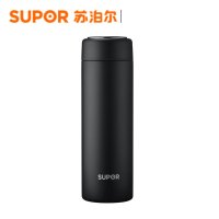 苏泊尔(SUPOR)茗系列保温杯 KC45FG11 450ml 黑色