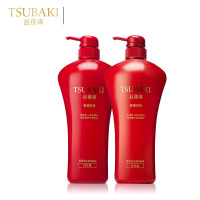 丝蓓绮(TSUBAKI)奢耀柔艳洗发露750ml+护发素750ml
