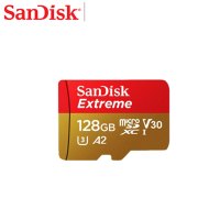 闪迪(SanDisk)TF存储卡 128GB 至尊超极速版 读速170MB/s 支持 U3 C10 V30 A2 4K