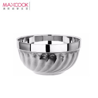 美厨(MAXCOOK)304不锈钢百合碗 MCWA-095 13cm