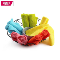 好媳妇(okaywife)超细纤维抹布 AGW-7703 25*25cm 10片装 颜色随机