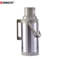 清水(SHIMIZU) 8P不锈钢印花砂光暖壶SM-3072F-320 3200ml砂光灰