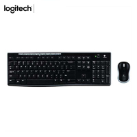 罗技(Logitech)无线 光电键鼠套装 MK270 黑