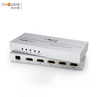 秋叶原(CHOSEAL) HDMI分配器 2.0版 QS9401 1进4出