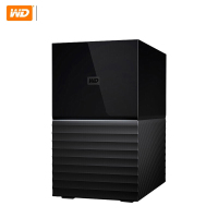 西部数据(WD) 桌面移动硬盘Book Duo系列双盘磁盘阵列WDBFBE0280JBK 28TB