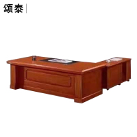 颂泰(SONGTAI)大班台办公桌 E-6922 2200*1100*760mm 胡桃色