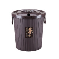 欧思卓茶渣桶茶水桶大号 直径约25cm 高度约27cm 咖色