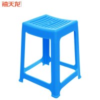 禧天龙 加厚方凳 D-2022 蓝色 36*34*46.5cm 单个装