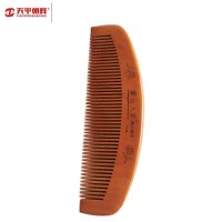 天平朝晖桃木月牙梳子17.2*5.3cm