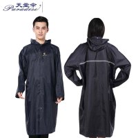 天堂 连体雨衣带反光条 NF-2 XXXL