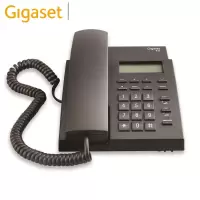 集怡嘉(Gigaset)原西门子品牌电话机座机825黑色