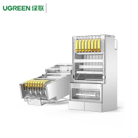 绿联(Ugreen) 六类屏蔽水晶头50247 50个装