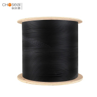 秋叶原 2芯自承式皮线皮缆 QD3102-3 黑色 500米