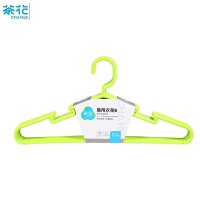 茶花(CHAHUA)易用衣架B A50006 39.3cm*19.4cm 颜色随机 5个/把一把装
