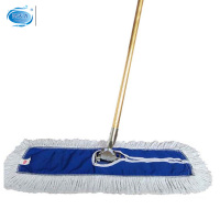 鸿天力 蓝色帆布加厚尘推 90cm(豪华钛金杆款)