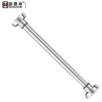 欧思卓201不锈钢伸缩晾衣杆 伸缩长度70cm-110cm 不锈钢色