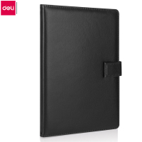 得力(deli)皮面笔记本 书写工具 7941 16K 黑色 120页/本