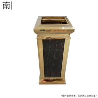 南 大理石垃圾桶约 29*29*65cm