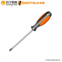 钢盾(SHEFFIELD)双色柄十字螺丝刀 S056216 PH2*200mm