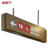 SIMWORK洗手间发光指示灯箱 含电线及安装